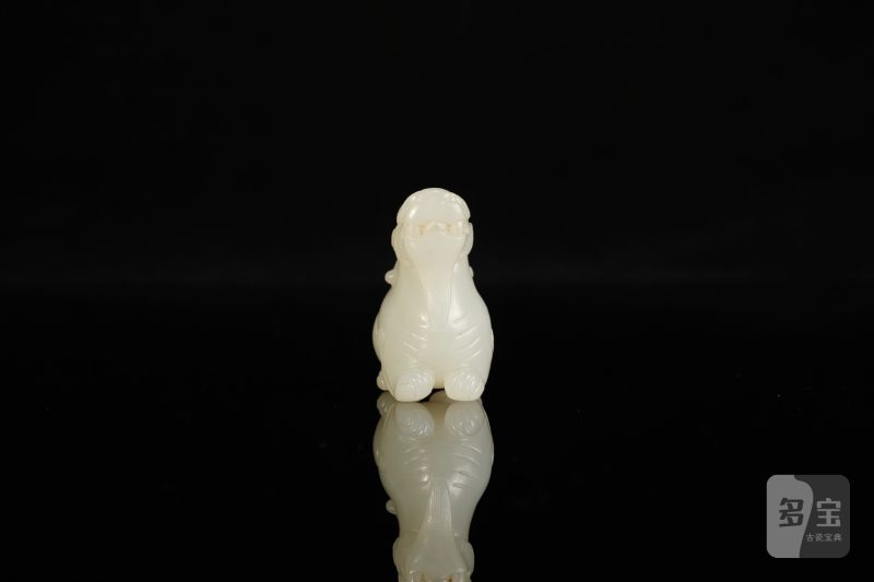 Lot1065 清 白玉辟邪 - 图5